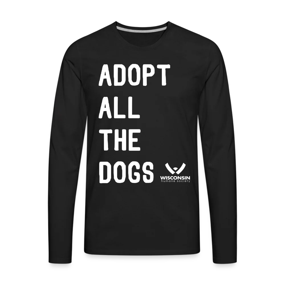Adoption All the Dogs Classic Premium Long Sleeve T-Shirt - Image 11