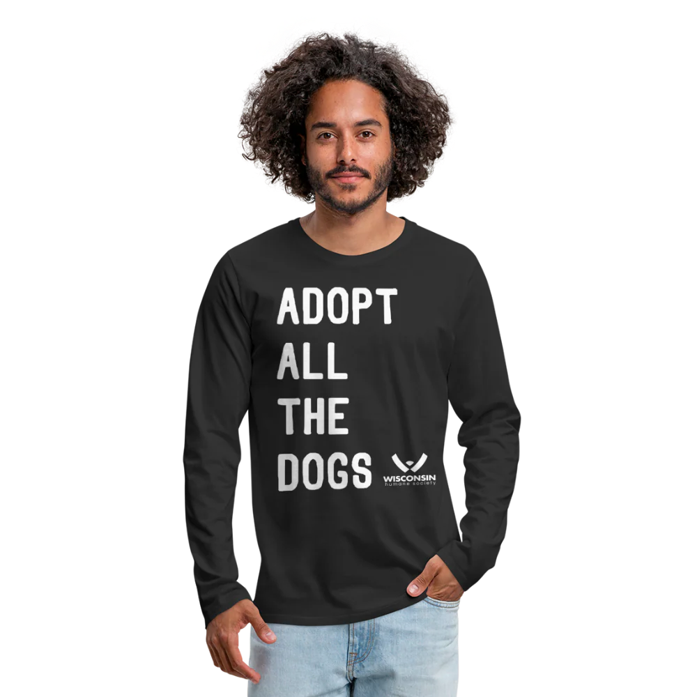 Adoption All the Dogs Classic Premium Long Sleeve T-Shirt - Image 12