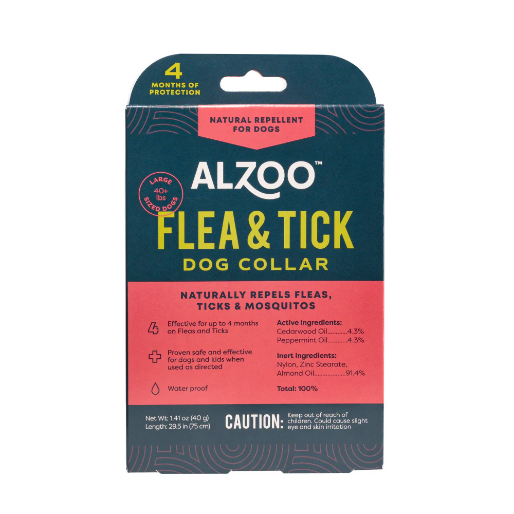 Alzoo Natural F&T Collar for Dogs - Image 3