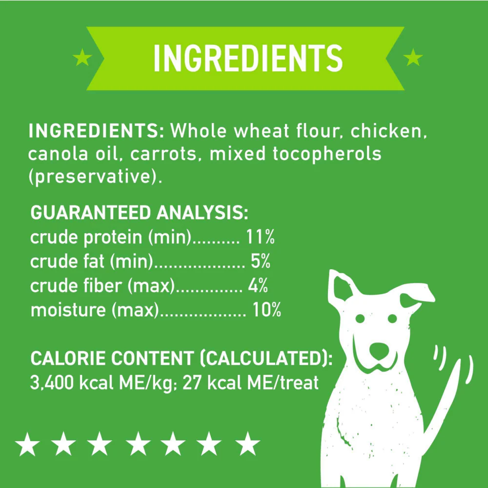 Cloud Star Wag More Bark Less Oven Baked Grain Free Chicken and Sweet Potatoes Dog Treats - Image 7