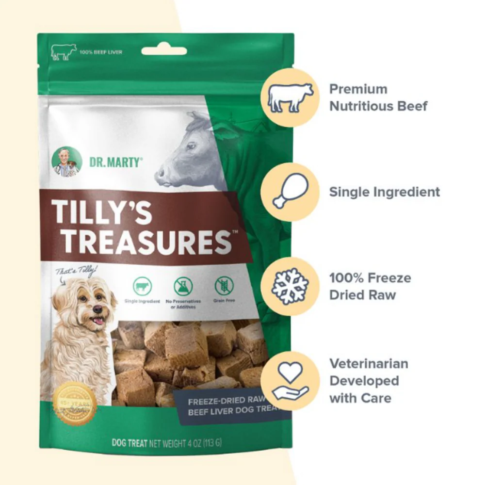 Dr. Marty Tilly's Treasures Beef Liver Dog Treat - Image 3