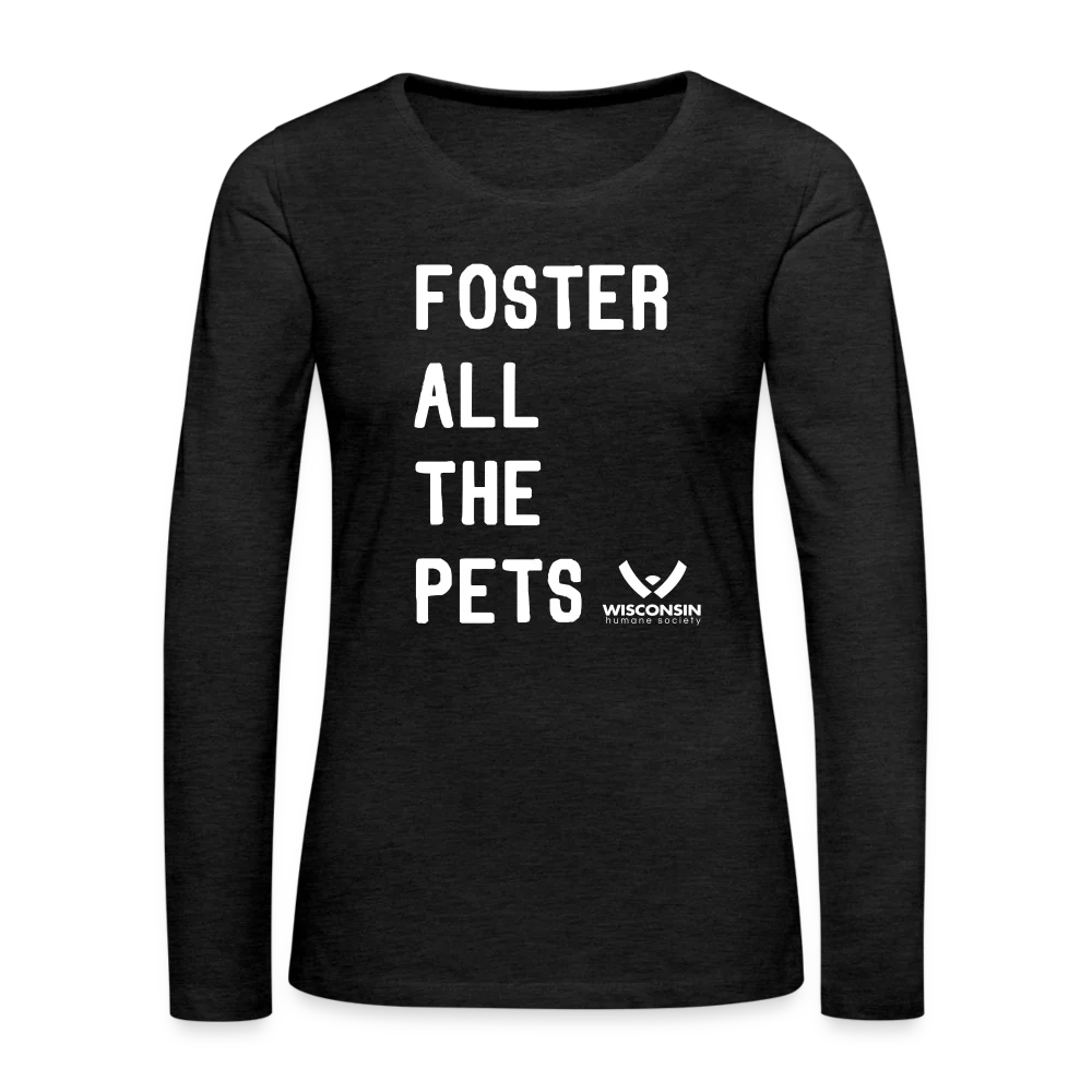 Foster All the Pets Contoured Premium Long Sleeve T-Shirt - Image 5