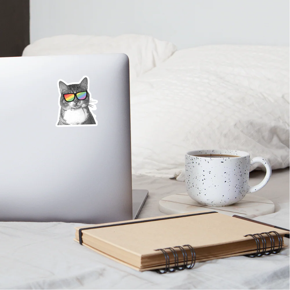 Pride Cat Sticker - Image 3