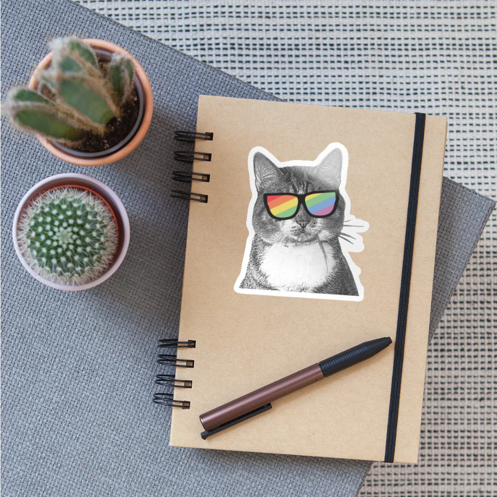 Pride Cat Sticker - Image 5