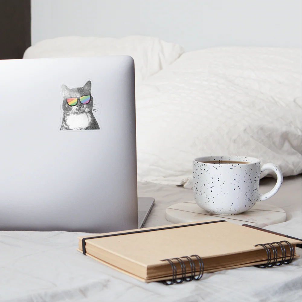 Pride Cat Sticker - Image 9