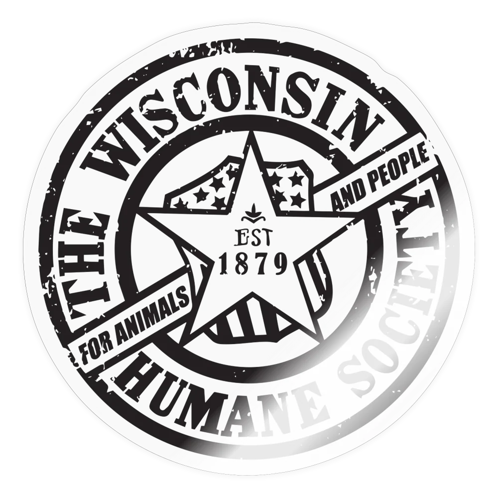WHS 1879 Distressed Logo Sticker - Image 7