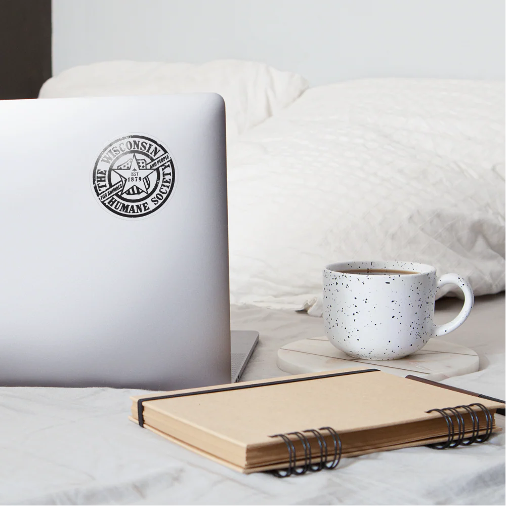 WHS 1879 Distressed Logo Sticker - Image 9