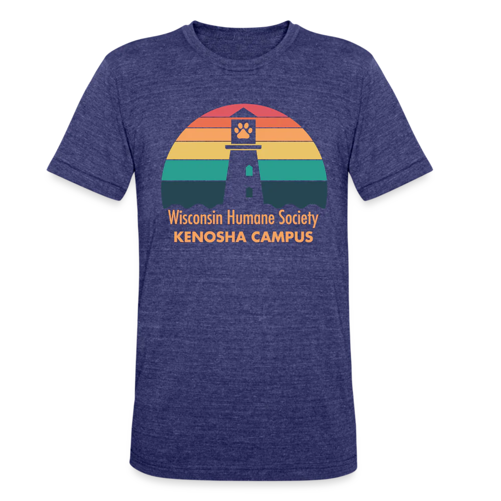 WHS Kenosha Logo Tri-Blend T-Shirt - Image 5