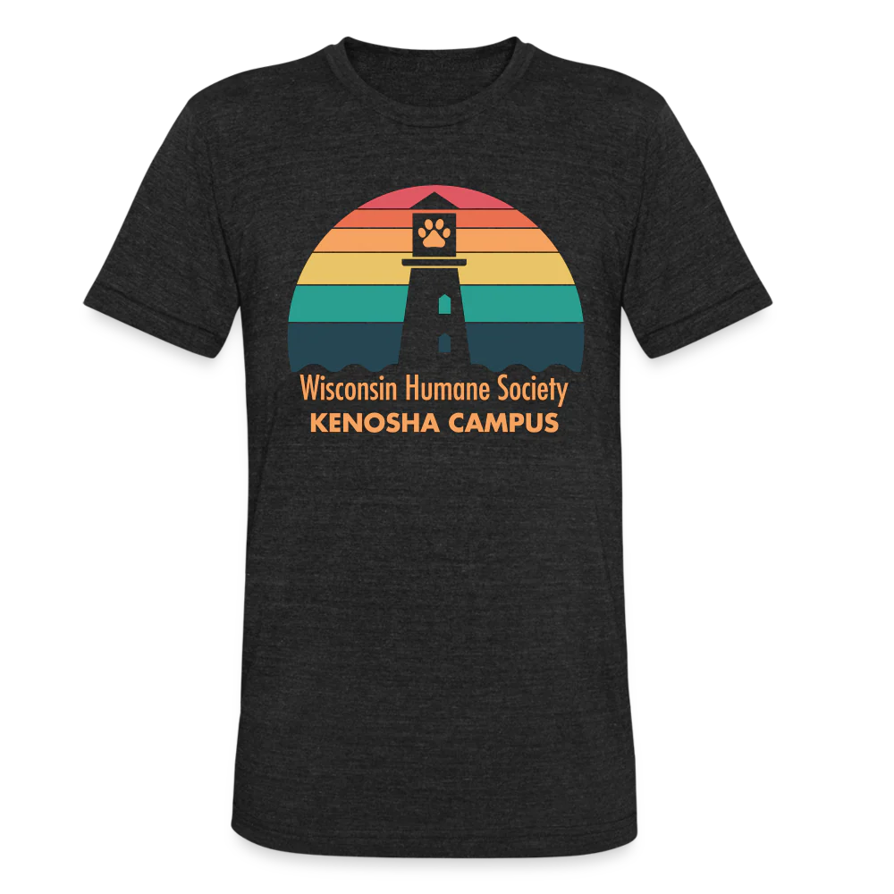 WHS Kenosha Logo Tri-Blend T-Shirt - Image 7