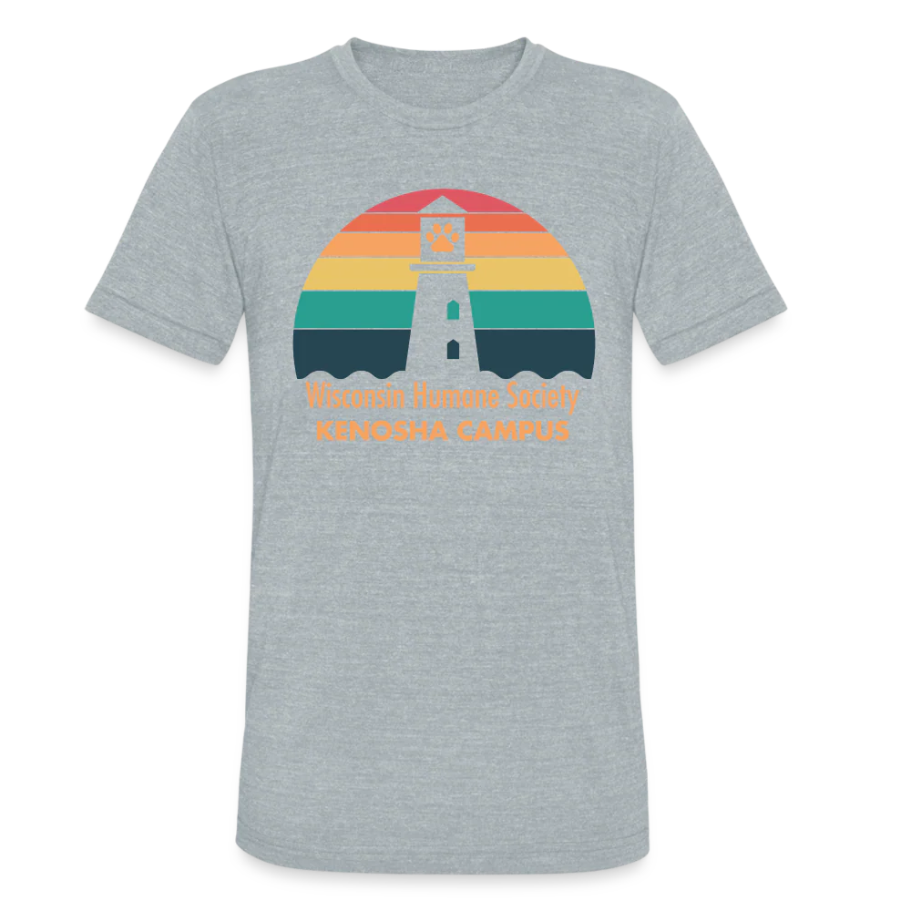 WHS Kenosha Logo Tri-Blend T-Shirt - Image 9