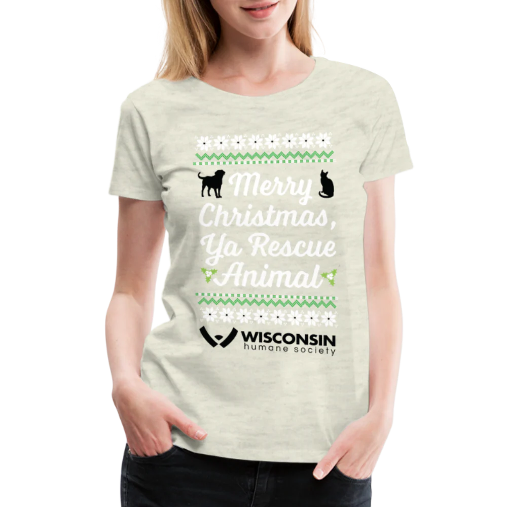Ya Rescue Animal Contoured Premium T-Shirt - Image 14