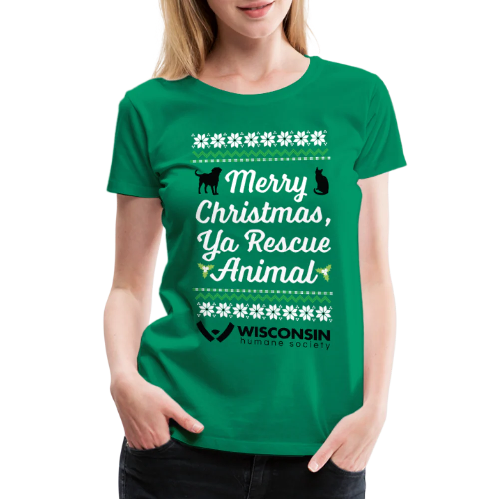 Ya Rescue Animal Contoured Premium T-Shirt - Image 17