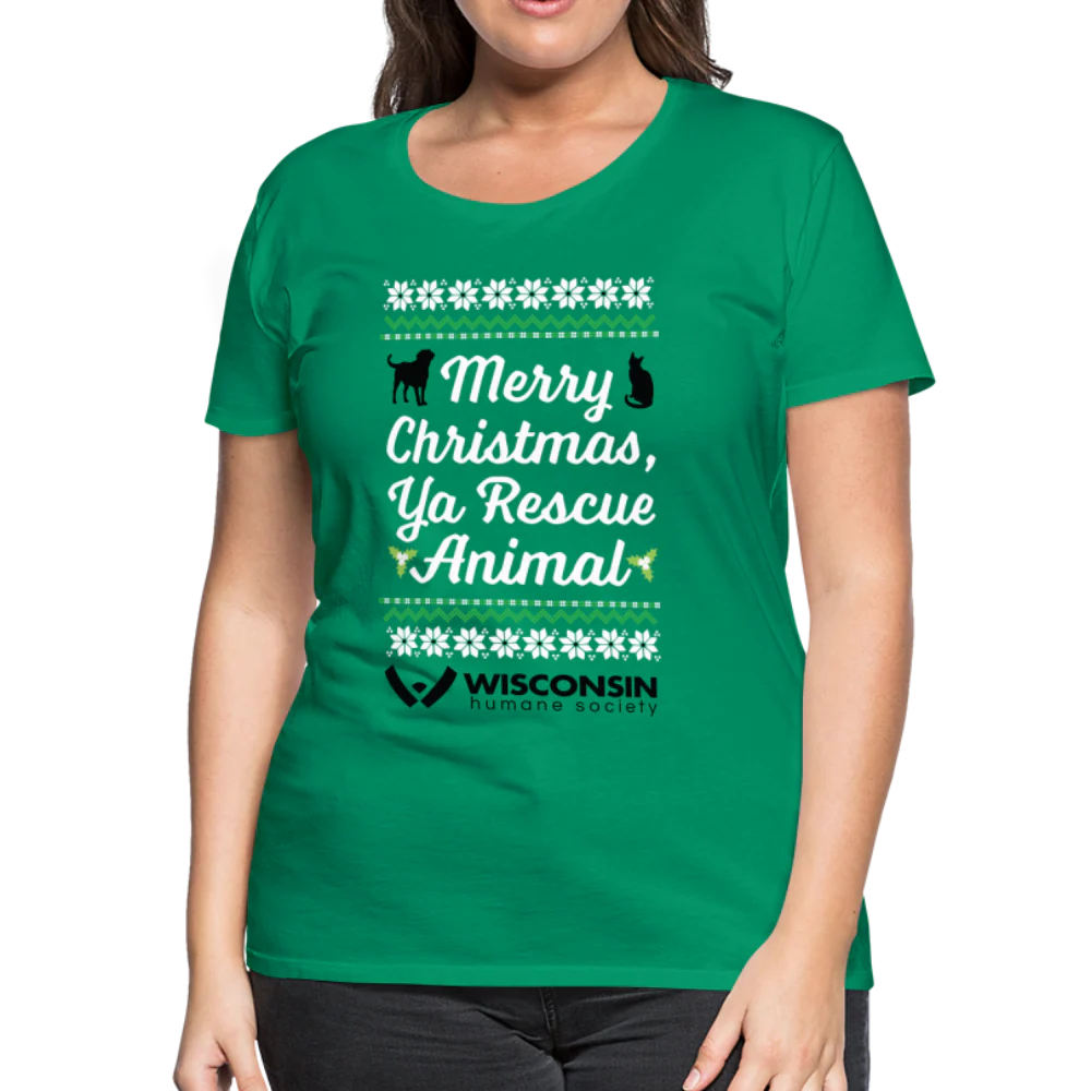 Ya Rescue Animal Contoured Premium T-Shirt - Image 18