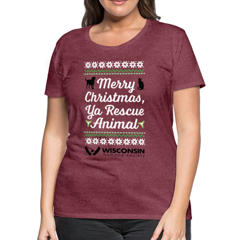 Ya Rescue Animal Contoured Premium T-Shirt - Image 7